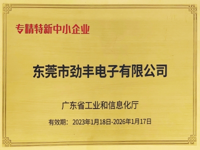 广东省专精特新中小企业
